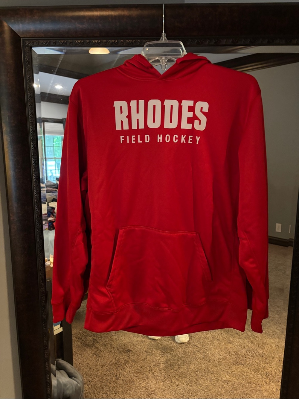 RHODE Field Hockey Red Hoodie - Team Pullover